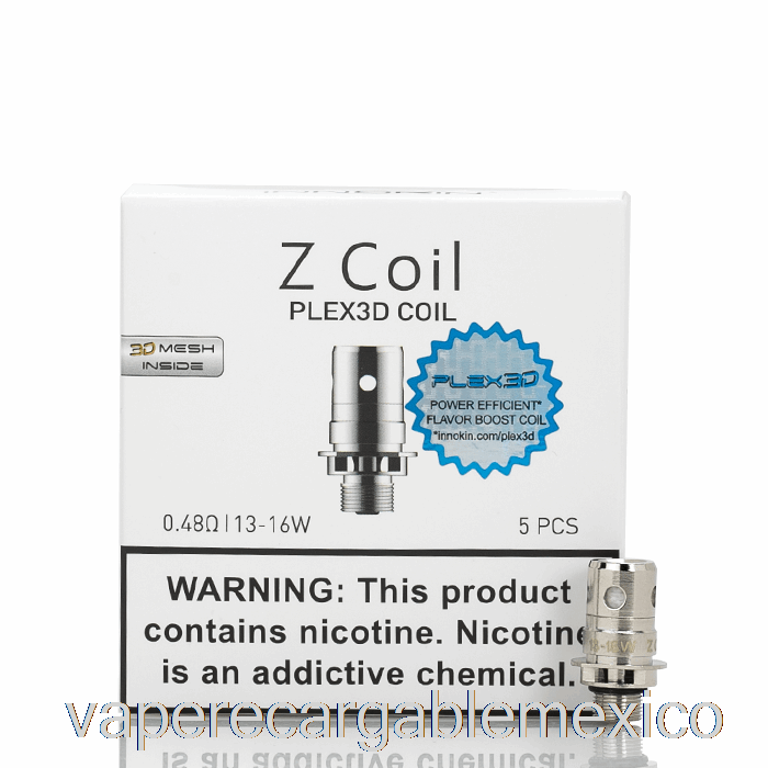 Bobinas De Repuesto Vape Recargables Innokin Z Bobinas Zenith De 0.48ohm [plex3d]